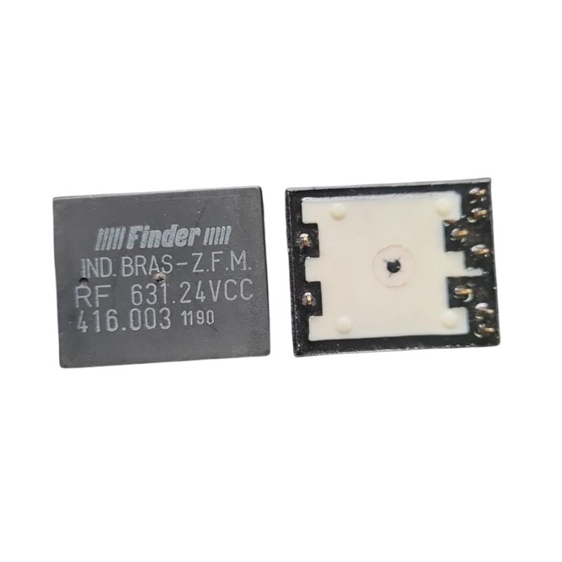 Relé 24Vcc 9 pinos ZFM RF.631 416.003 - Finder