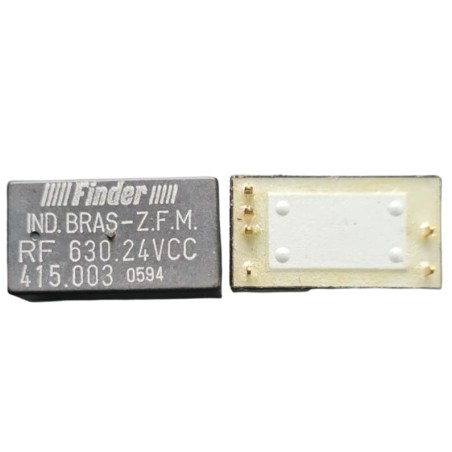 Relé 24Vcc 6 pinos ZFM RF.630 415.003 - Finder