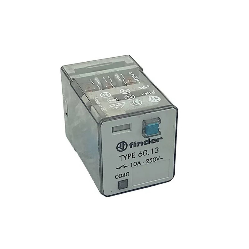 Relé 12Vcc 10A 11 pinos Type 60.13 - Finder