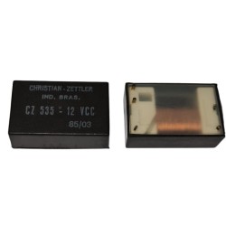 Relé 12Vcc 5 pinos CZ 535 - Christian Zettler