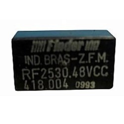 Relé 48Vcc 5 pinos RF.2530 - Finder