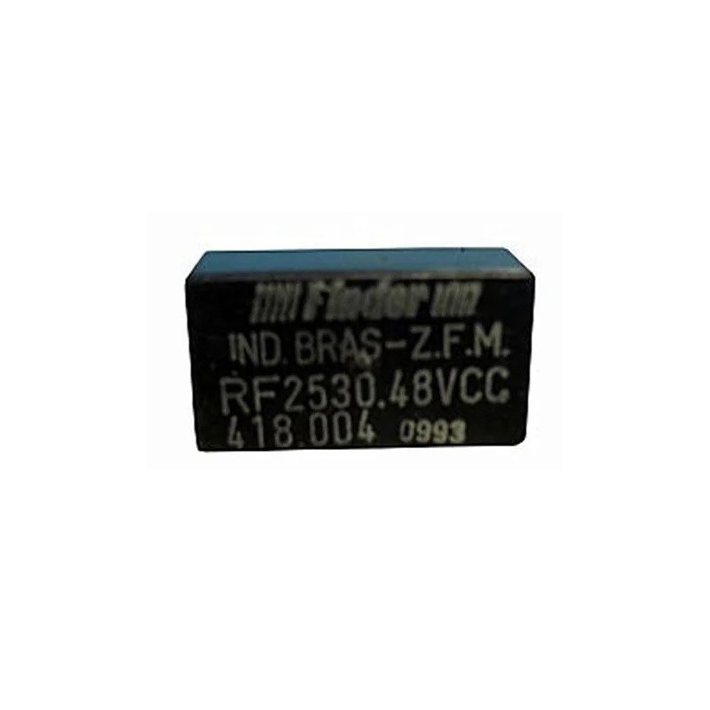 Relé 48Vcc 5 pinos RF.2530 - Finder