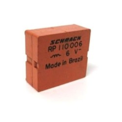 Relé 6V 8A 5 pinos RF. RP110006 - Schrack