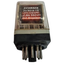 Relé 110Vca 11 pinos ZU 301610 - Schrack