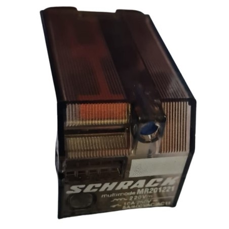 Relé 220V 8 pinos MR201221 - Schrack