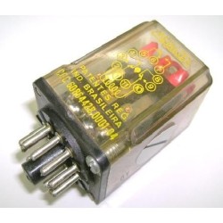 Relé 24Vcc 8 pinos OP2RC3 - Metaltex