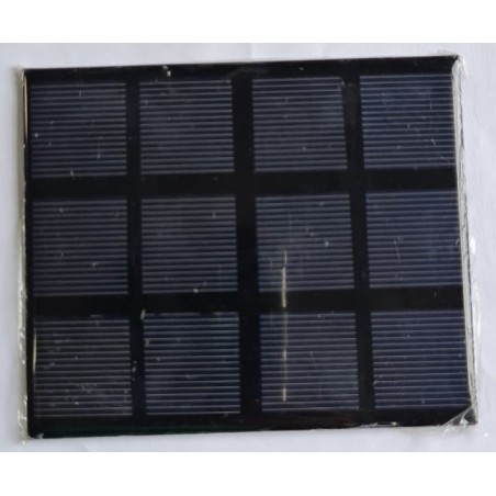 Mini painel solar 110x92mm 3v 400mhA