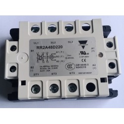Relé de estado sólido RR2A48D220 2,2KW 480V (Rele Controle de Motor)