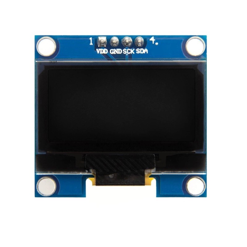 Display OLED IC2 128x64px 30x27mm 0,96" azul/amarelo