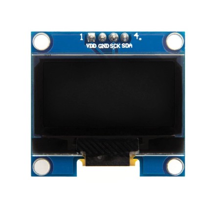 Display OLED IC2 128x64px 30x27mm 0,96" azul/amarelo