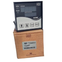 Contador de impulsos microprocessados SCME/4 110~220Vca Digimec