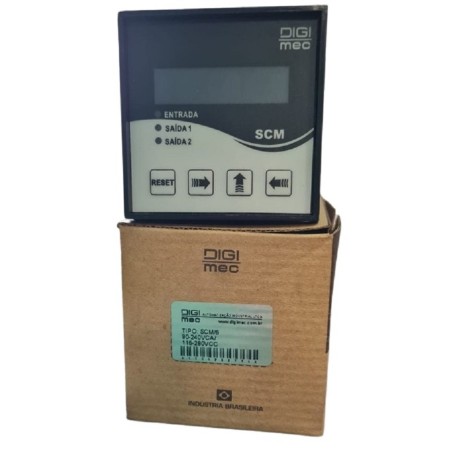 Contador de impulsos SCM/6 90~240Vca Digimec