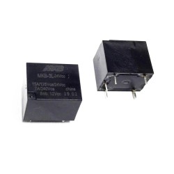 Relé 24vcc 15A 5 Pinos 1 contato reversivel MKB-3L-24