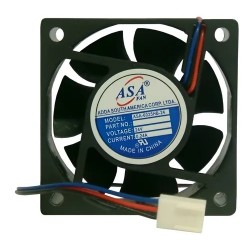 Ventoinha 60x60x25mm 24Vcc Rolamento