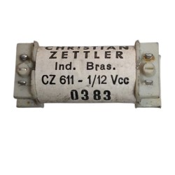 Relé 1/12Vcc 5 pinos RF. CZ611- Christian Zettler