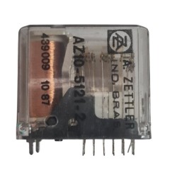 Relé 10 pinos AZ 10-5112-1 Christian Zettler