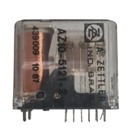 Relé 10 pinos AZ 10-5112-1 Christian Zettler