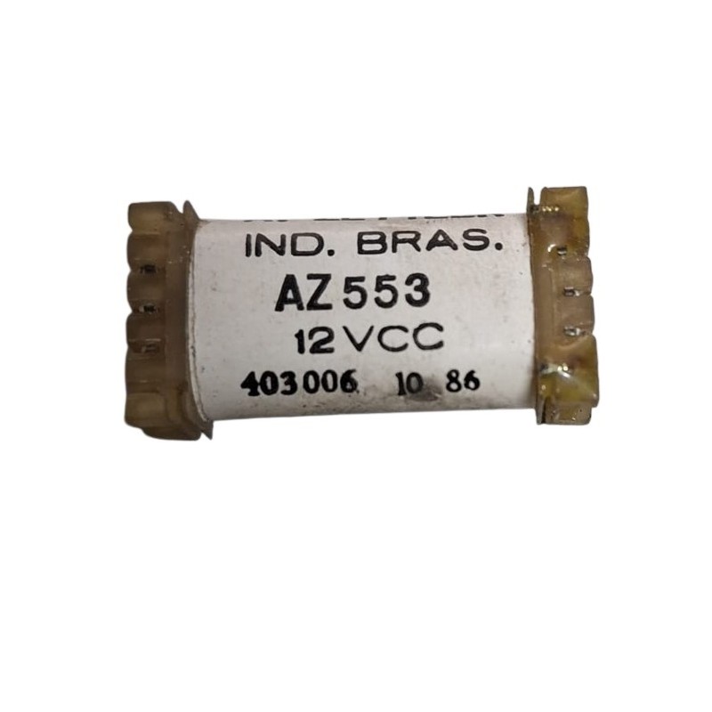 Relé 12Vcc 8 pinos RF. AZ553-1 - A. Zettler