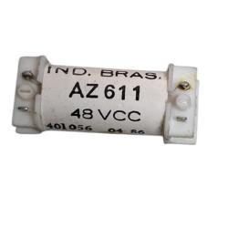 Relé 48Vcc 5 pinos RF. AZ611 - A.Zettler