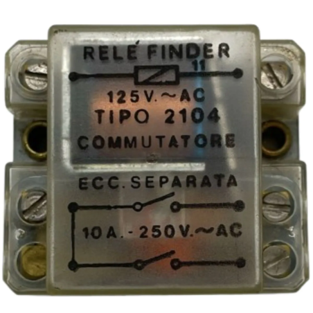 Relé 250Vac RF. 2104 - Finder