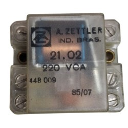 Relé 220Vca RF.2102 - A. Zettler
