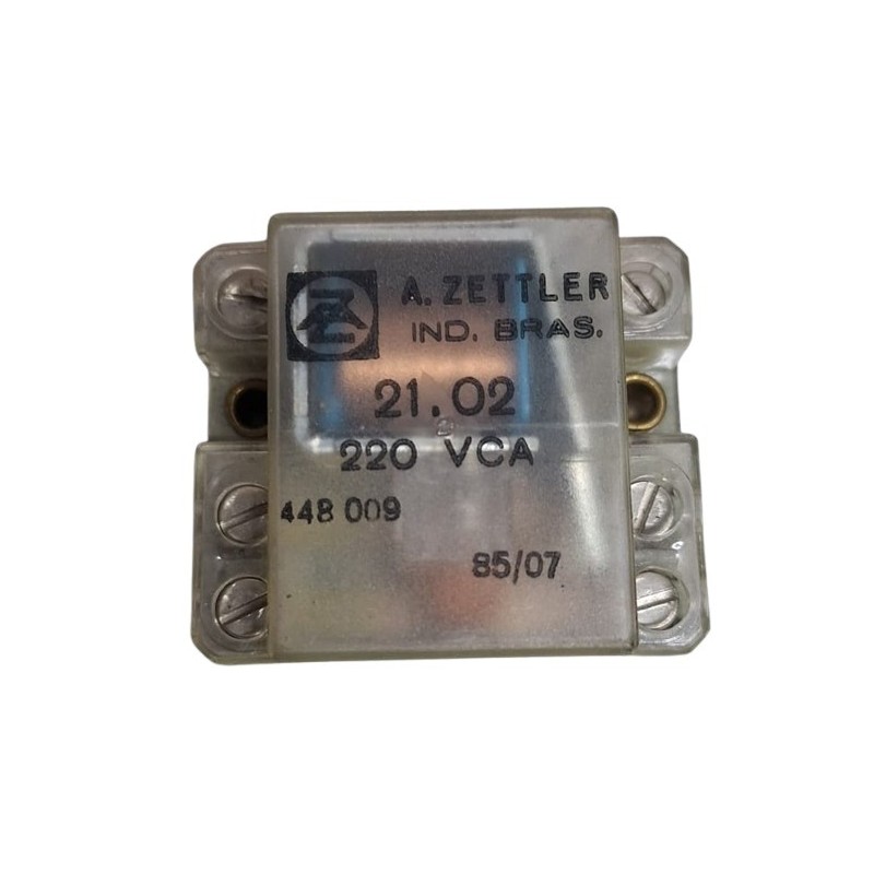 Relé 220Vca RF.2102 - A. Zettler