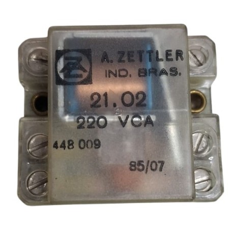 Relé 220Vca RF.2102 - A. Zettler