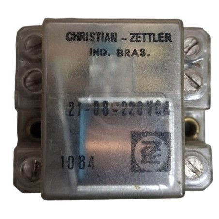 Relé 220Vca RF.2108 - Christian Zettler