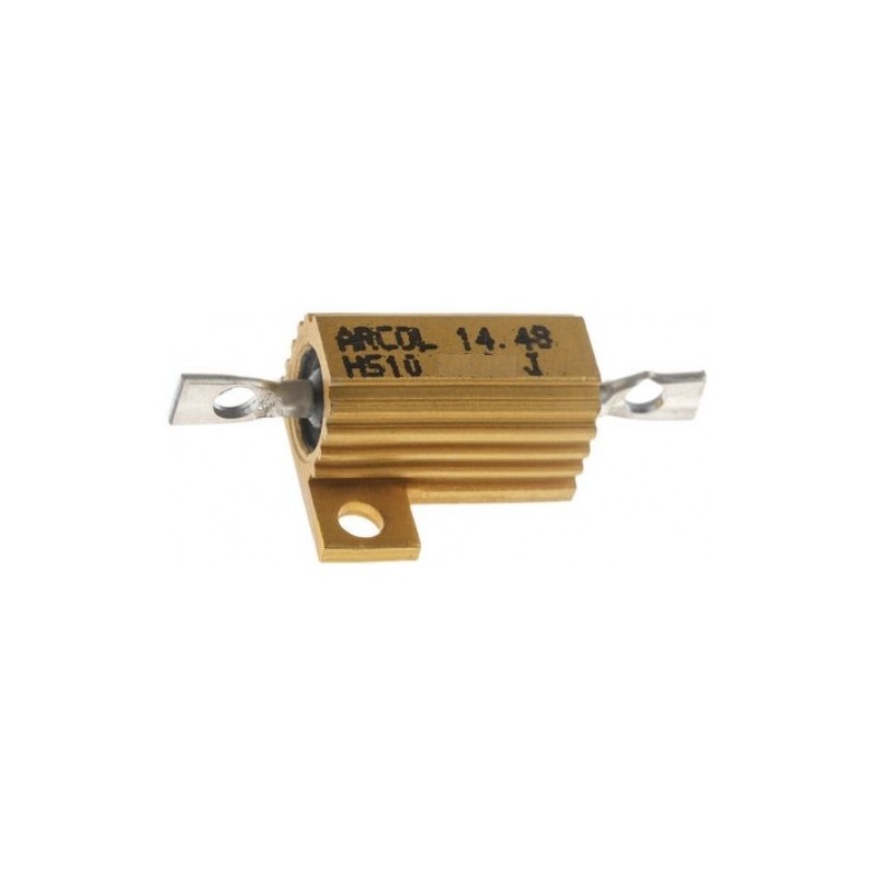 Resistor 10R 10w 5% chassi - HS10 Resistor 10R 10w 5% chassi - HS10