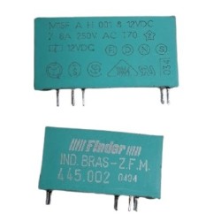 Relé 250Vac 5 pinos RF.445.002 - Finder