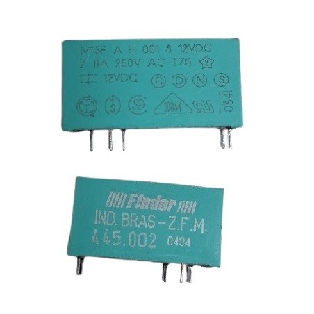 Relé 250Vac 5 pinos RF.445.002 - Finder
