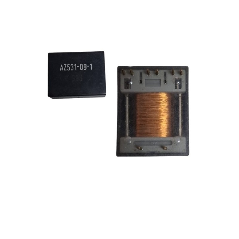 Relé 12Vcc 8 pinos AZ531-09-1 - Zettler