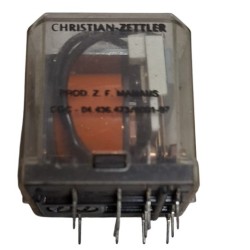 Relé 48Vca 11 pinos RF. 6043 - Christian Zettler