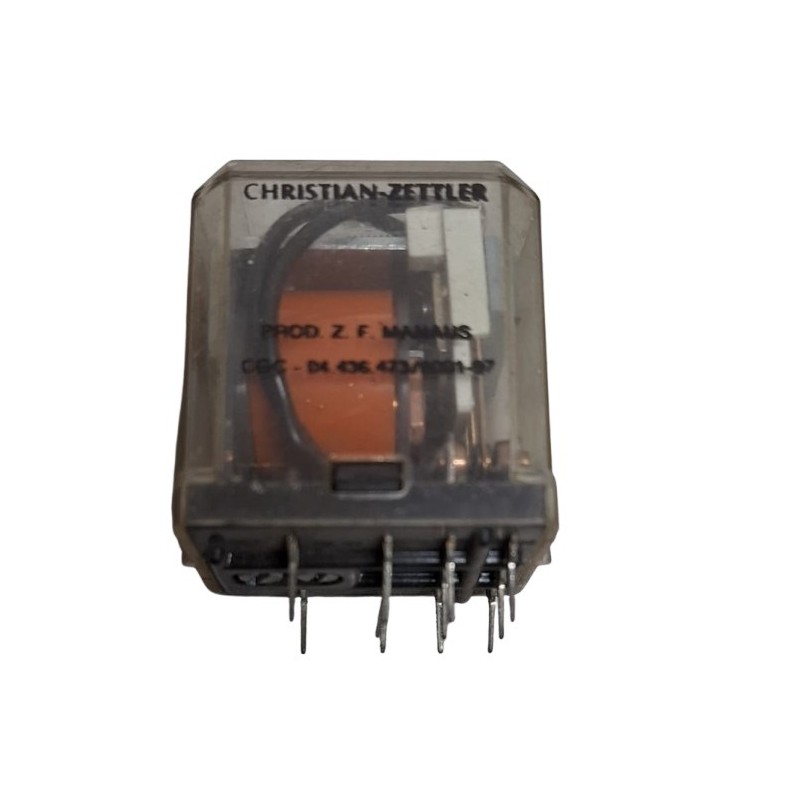 Relé 48Vca 11 pinos RF. 6043 - Christian Zettler
