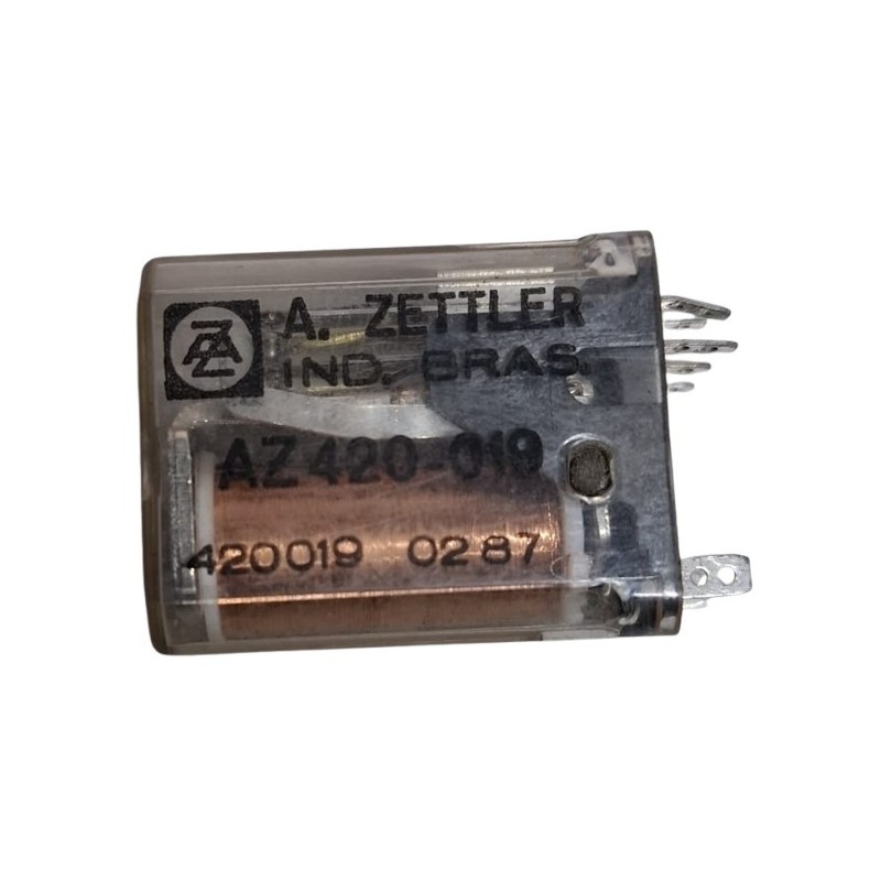 Relé 8 pinos AZ 420.019 A.ZETTLER