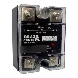 Relé de estado sólido B14-80 3~32Vdc 80A