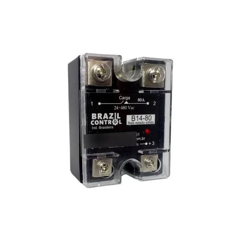 Relé de estado sólido B14-80 3~32Vdc 80A