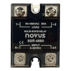 Relé de estado sólido SSR-4880 3~32Vdc 80A Novu