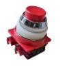 Botão de comando blindex vermelho lisa 30mm NA NF 20/03.11 16A 750VCA