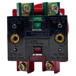 Botão de comando blindex preto liso 30mm NA NF 20/03.11 16A 750VCA