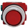Botão de comando blindex vermelho faceada 30mm NA NF - 20/04L