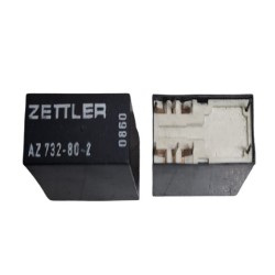 Relé 6 pinos AZ 732-80-2 Zettler