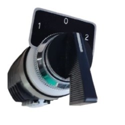 Chave seletora 3 posições 4 polos CR16P-87122804 1-0-2 Cutler-Hammer