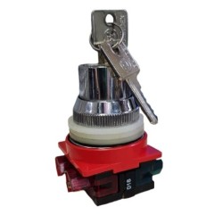 Botão de comando blindex chave tipo yale 30mm NA NF - 27/53.11