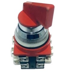 Chave seletora blindex 3 posições 2 polos vermelho 25/063