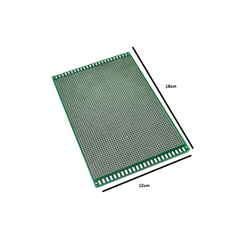 Placa fibra 12x18cm ilhada