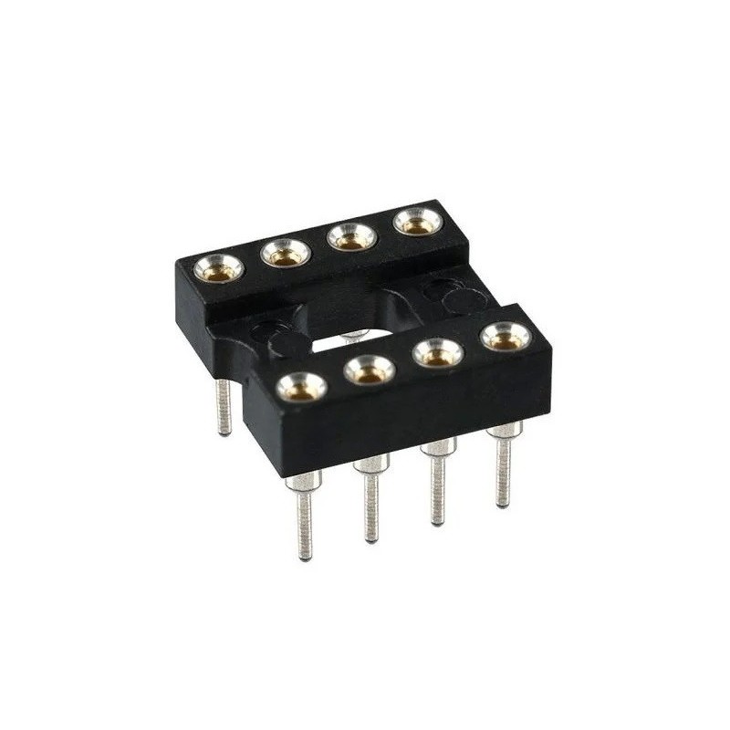 Soquete 08 pinos - torneado