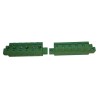 Conector AKZ960 06 vias 7.62mm Borne c/flange - 3ESDVM-06P DINKLE
