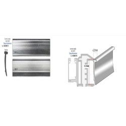 Borracha de vedação régua digital P 00.5 "Guarda pó" (Tipo Diadur)