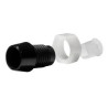 Suporte p/led 5mm preto